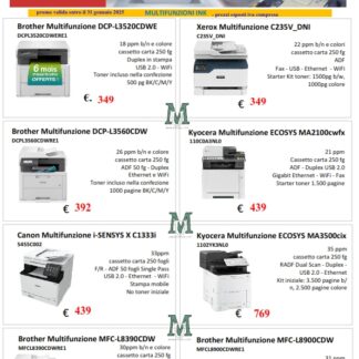 Multifunzione a colori laser