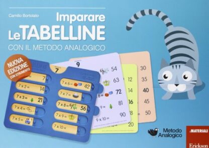 Imparare le tabelline con il metodo analogico. Con gadget - Bortolato, Camillo