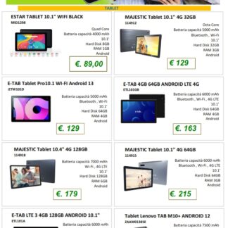 Tablet promo marzo